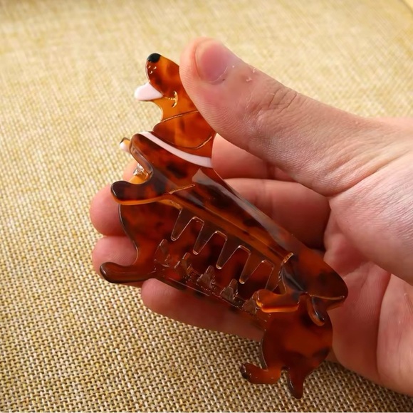 Acrylic New Cute Puppy Hair Clip Claw - Picture 2 of 4